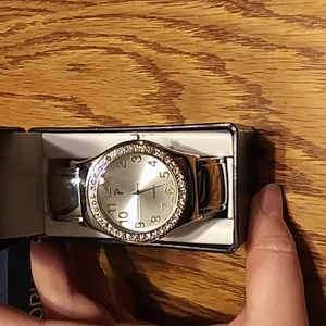 Silver Quartz watch